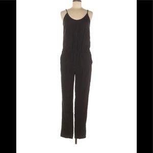 H&M spaghetti strap black romper - 8